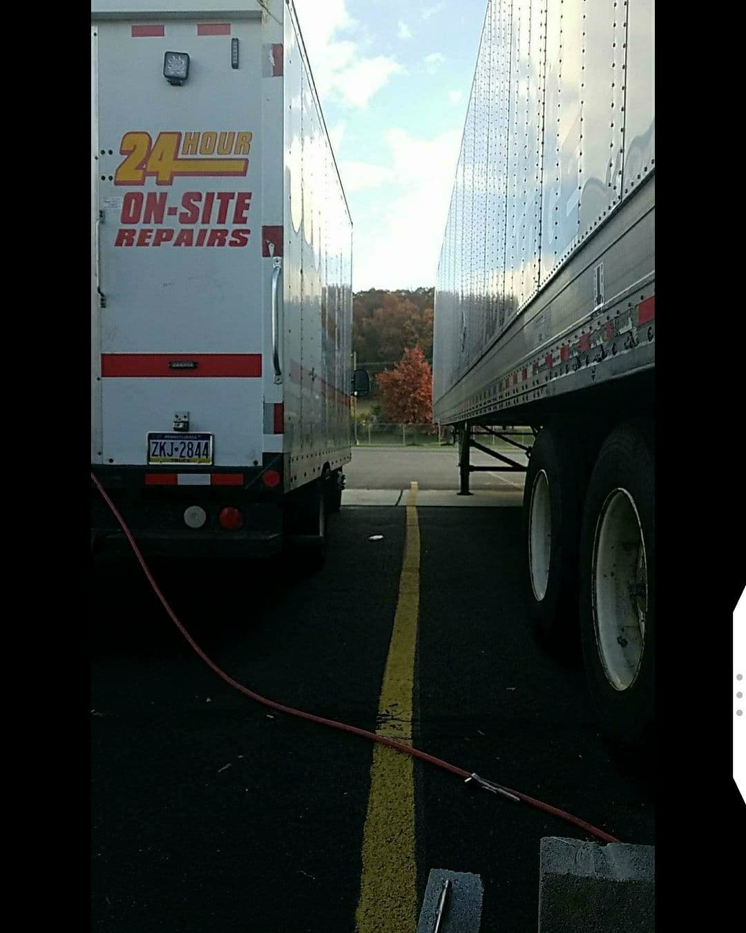 On-site reefer unit repair by IFS